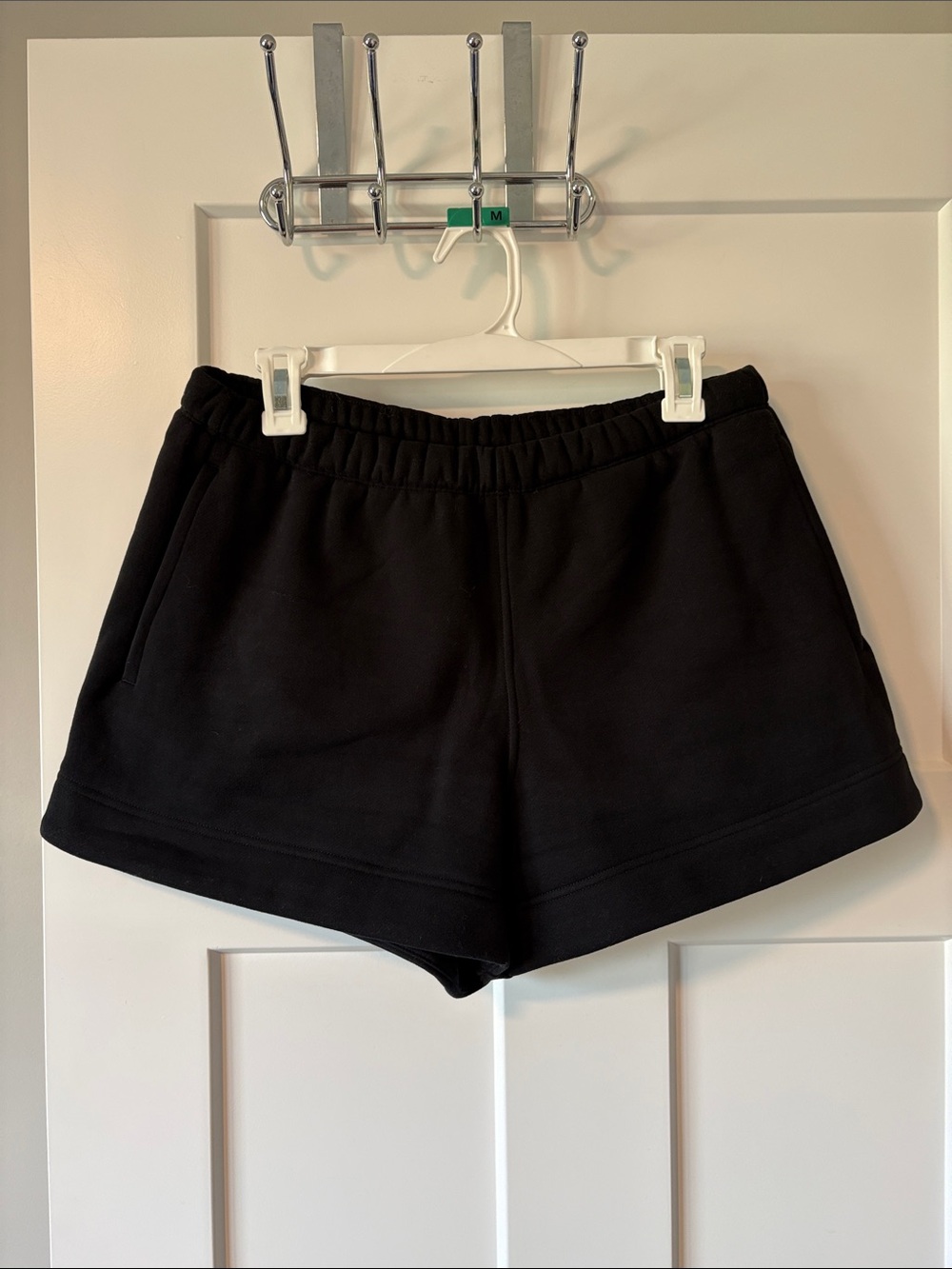 Like new lululemon black steady state shorts